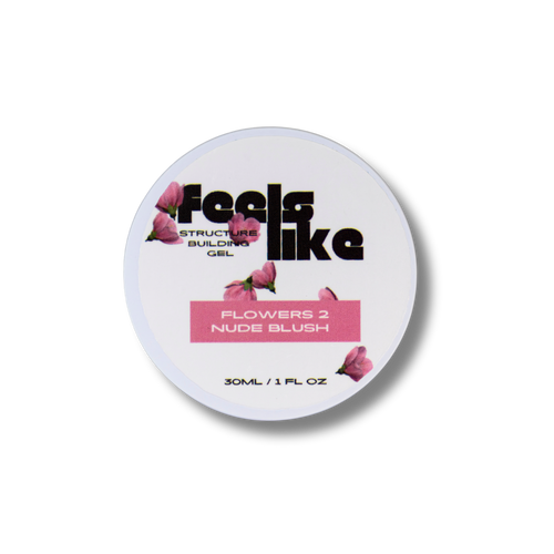 Feels Like Structure Builder Gel Flowers 2 “Nude Blush”, 30ml